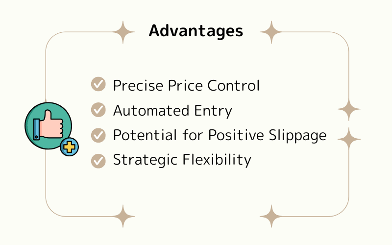  Advantages of Limit Orders