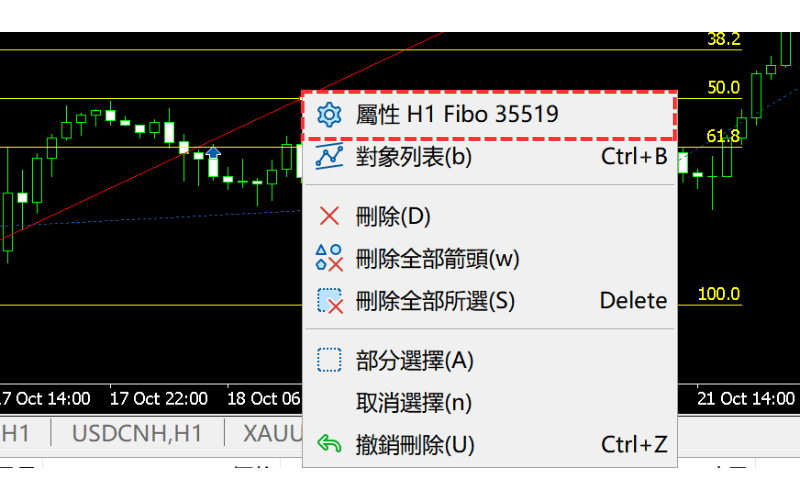 进行详细的线条设定