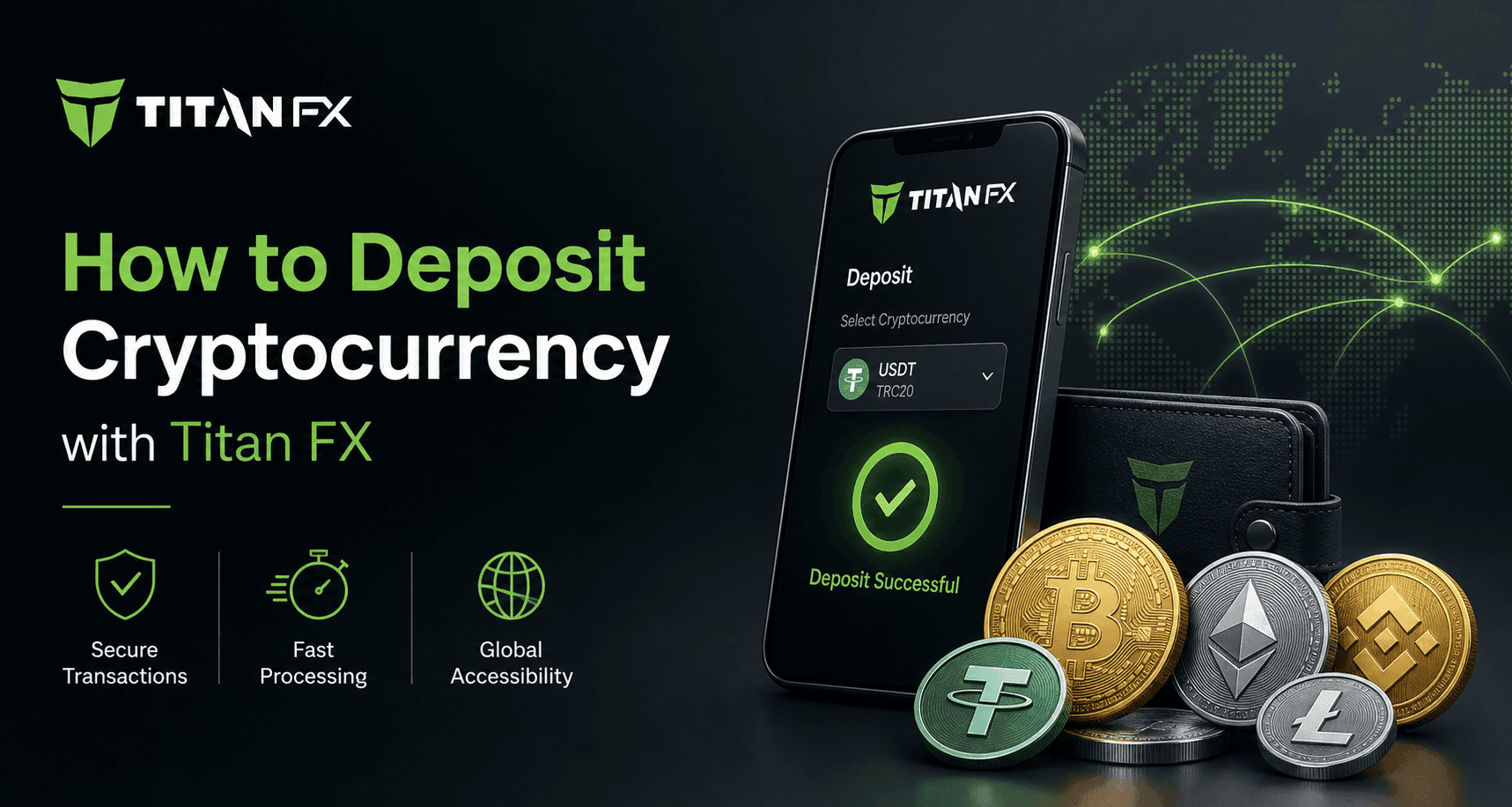 Titan FX 加密货币入金