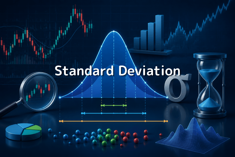 What Is Standard Deviation? Formula, the Limits of the Normal Distribution, and Trading Applications