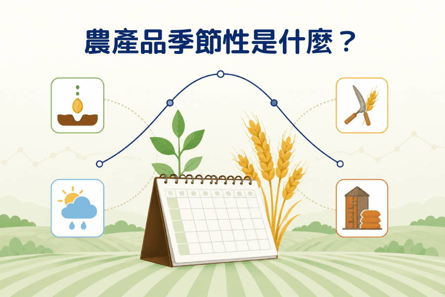 農產品季節性(Seasonality)是什麼?作物週期、產季日曆與交易應用