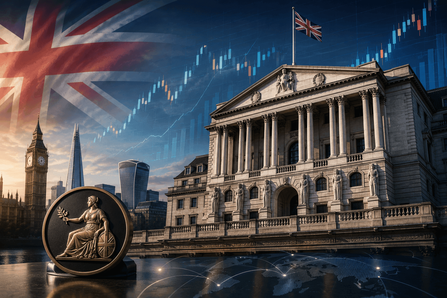 What is the Bank of England (BOE)? A complete guide to its interest rate policy, economic indicators, and GBP trading