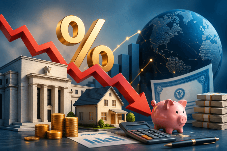 降息是什么？对股市、房贷、存款影响为何？一码是多少？掌握降息受惠标的与投资对策