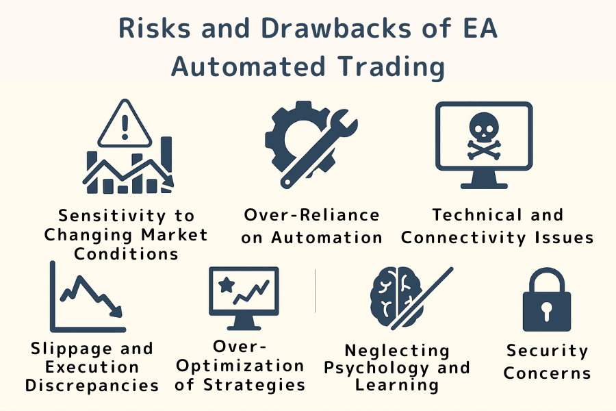The key risks of EA automated trading