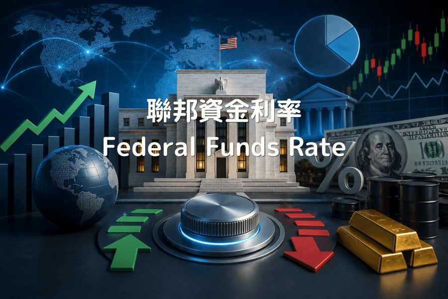 联邦资金利率是什么?Fed 升息降息如何影响股市、美元与房贷