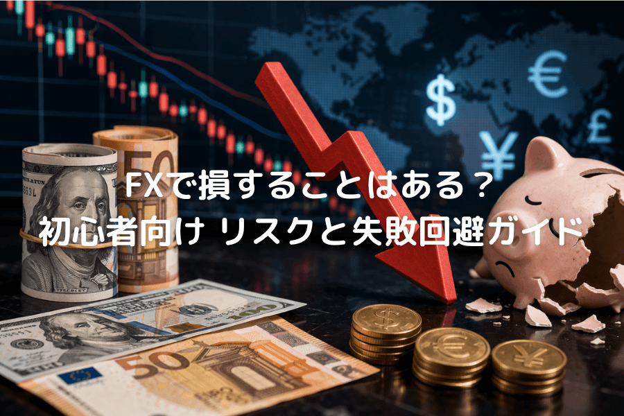 FXは本当に損するのか?初心者が知るべきリスクと回避策
