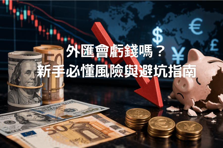 外匯會虧錢嗎？新手必懂風險與避坑指南