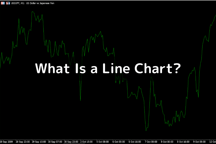 What is a line chart? How it differs from candlestick and bar charts, and how to use it