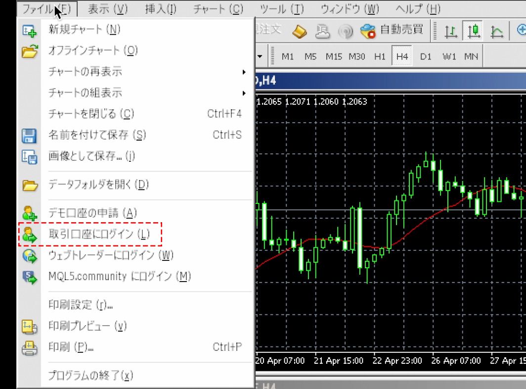 MT4（Mac版）のインストール、ログイン方法 | Titan FX（タイタンFX）取引戦略研究所