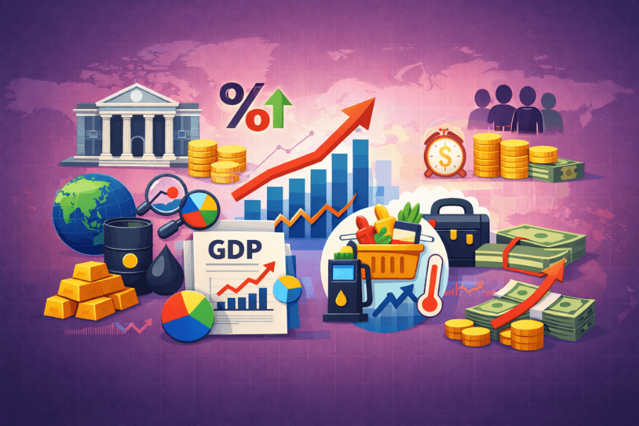 宏觀經濟（Macroeconomics）入門：GDP、通膨與利率如何影響金融市場