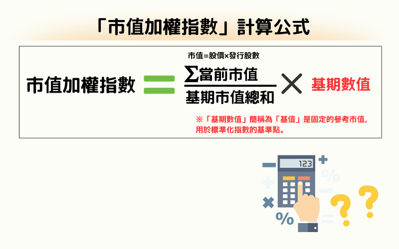市值加权指数计算方法