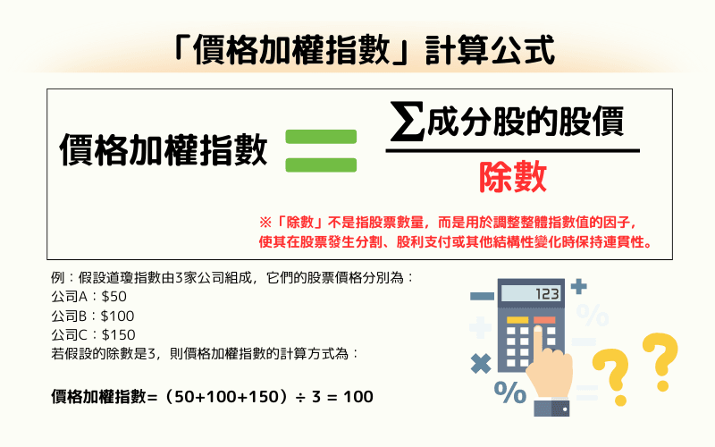 价格加权指数计算方法