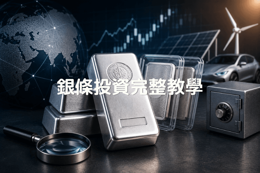 銀條投資完整教學：價格、規格、購買管道與風險分析