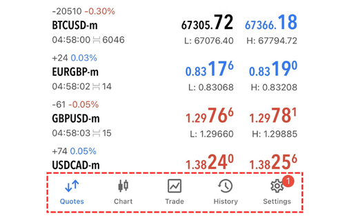 Overview of MT5 for iOS