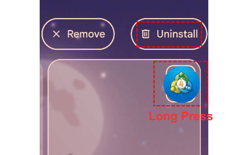 How to Uninstall MT4 (Android)