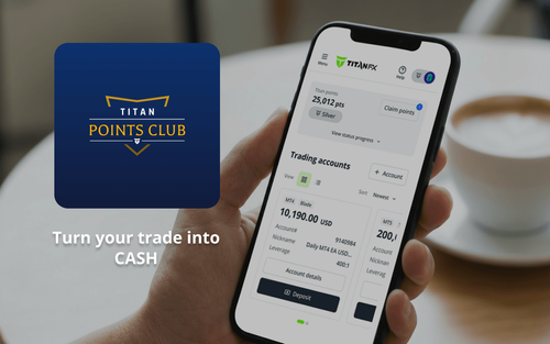 Titan Points Club | How Your Trading Converts to Real Cash Rewards