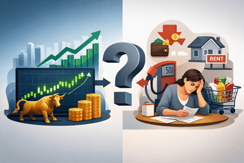 股指創新高＝經濟變好？為什麼股市上漲，你卻沒有感覺