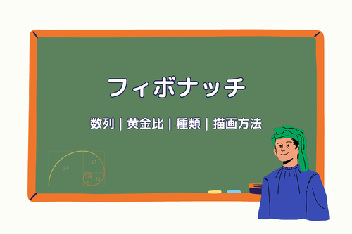 フィボナッチ：数列、黄金比、種類と描画方法