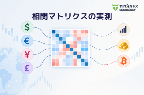 相関マトリクスの実測｜一緒に動く銘柄と、当てにならない組み合わせ