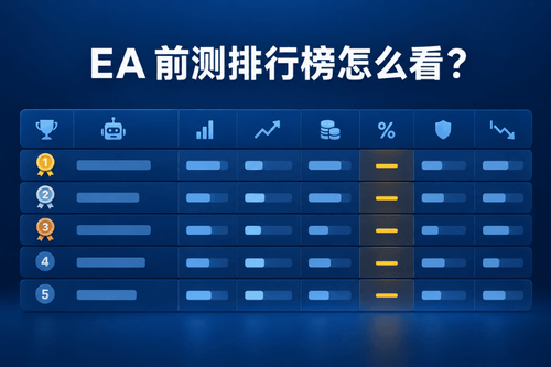 EA 前测排行榜怎么看？收益率、盈利因子、胜率与回撤的判读方法