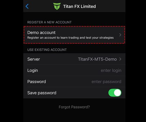 How to Create a Demo Account on MT5 (iOS Version)