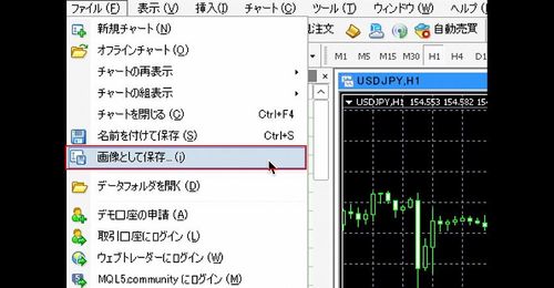 How to Save Chart Images in MT4 (Mac)