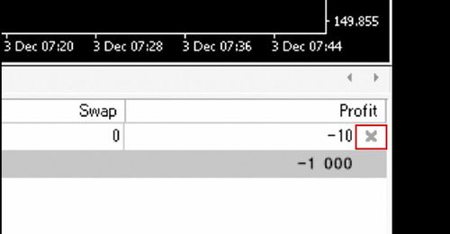How to Settle Existing Positions in MT4 (Mac)