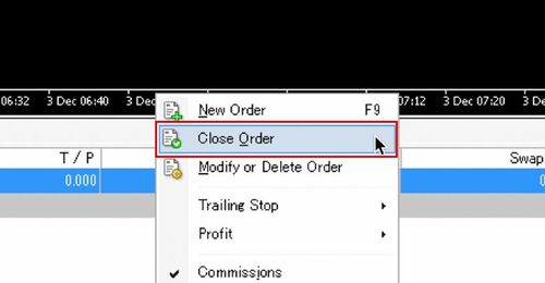 How to Settle Existing Positions in MT4 (Mac)