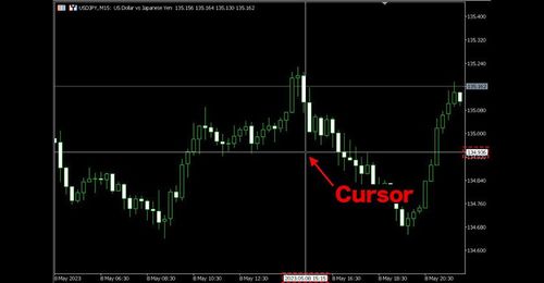 How to Use the Crosshair in MT5 (Win)