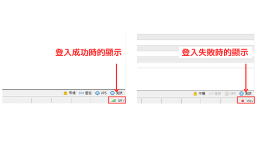 MT5(Windows版)帐户不能登入时的对策