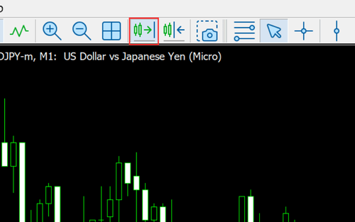 How to Scroll MT5 Charts Step by Step (Mac)