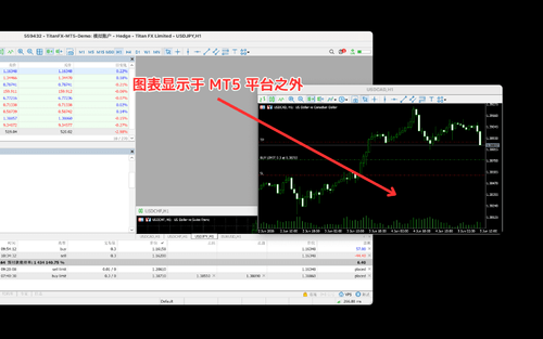 MT5(Mac 版)图表的分离显示(Undock)方法
