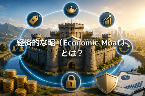 経済的な堀(Economic Moat)とは?バフェットの投資概念と5つの堀