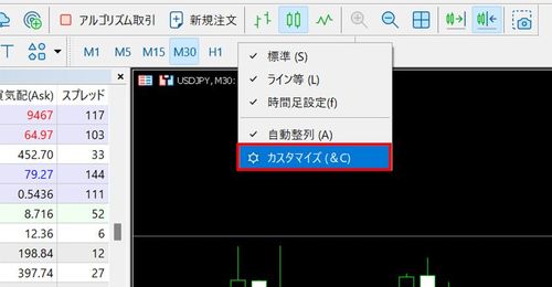 How to Customize Timeframes on MT5 Toolbar (Win)