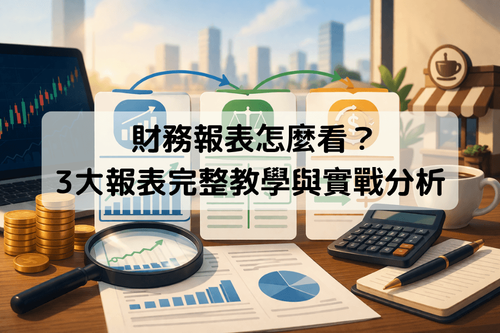 财务报表怎么看？ 3大报表完整教学与实战分析