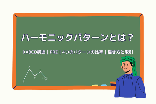 ハーモニックパターン（Harmonic Patterns）とは？XABCD・PRZとガートレー・バット・バタフライ・クラブの比率と取引方法