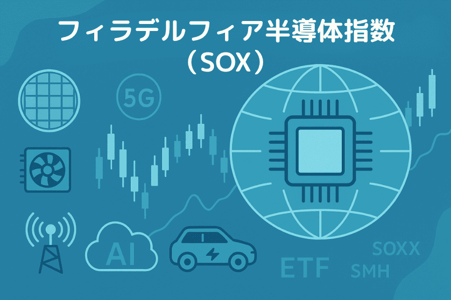 フィラデルフィア半導体指数（SOX）完全ガイド：構成銘柄・ETF比較・トレード戦略