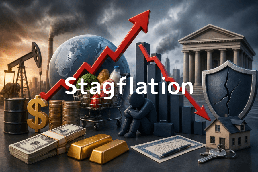 What is stagflation? Definition, indicators, and how investors respond