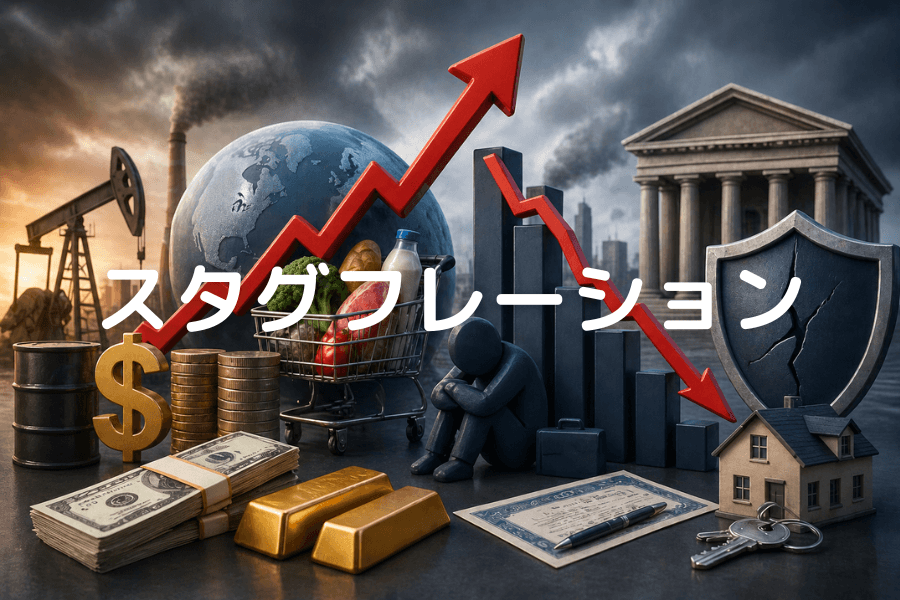 スタグフレーションとは?定義・指標・投資家の対応