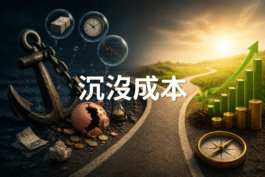 沉没成本(Sunk Cost)解析:边际成本、机会成本差异与投资实务策略