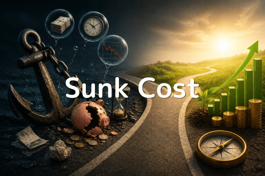 What Is Sunk Cost? Its Difference from Marginal and Opportunity Cost, and Practical Investing Strategies