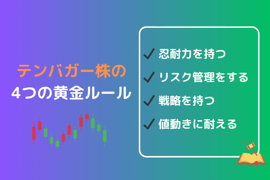 テンバガー投資のリスクと 4 つの原則