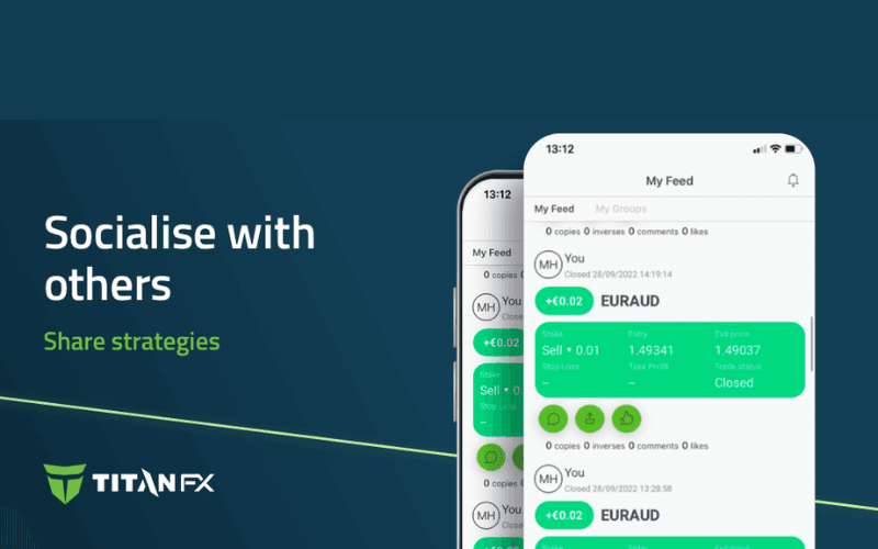 Titan FX Social App，跟单社群交易更便利