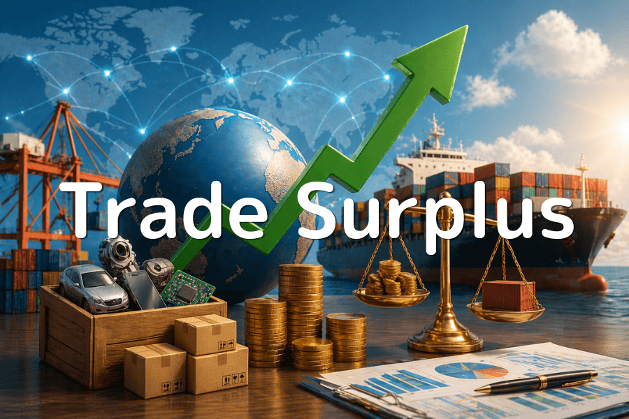 What is a trade surplus? Definition, causes, and effects on FX and stocks