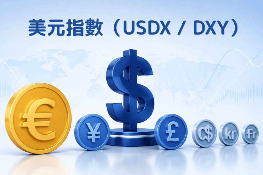 美元指數(USDX/DXY)是什麼?六大構成貨幣、走勢驅動與交易方法