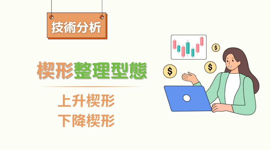 K线型态解析：介绍上升楔形和下降楔形进出场时机 