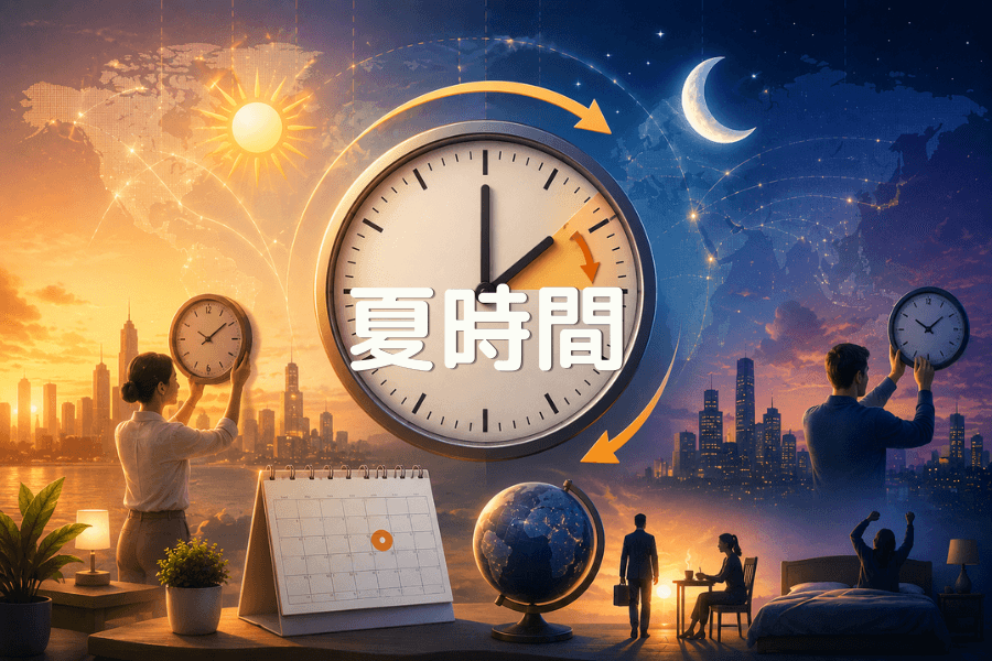 Daylight Saving Time(夏時間)とは?夏時間が欧米の取引時間とFX市場に与える影響を解説