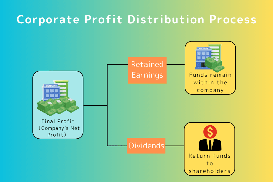 Dividend payout ratio and how a company allocates its earnings