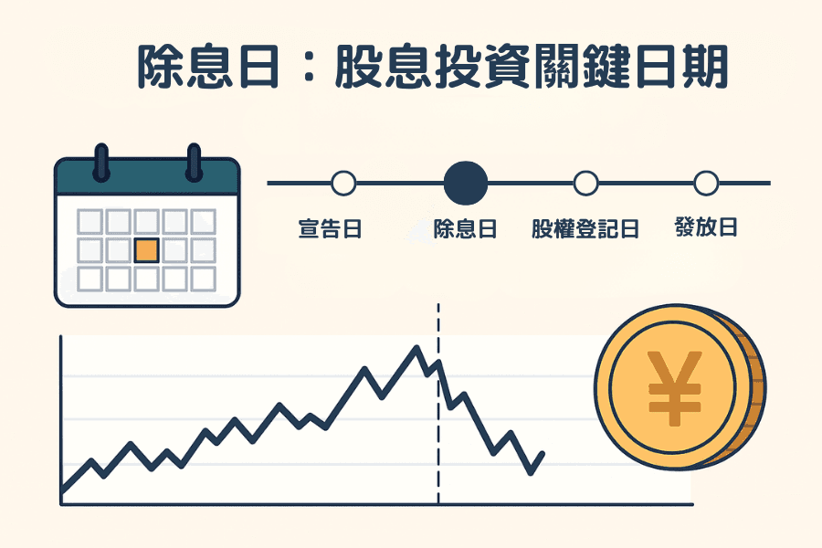 除息日全攻略：几号买进才能领股息？计算公式、填息观念一次看懂 