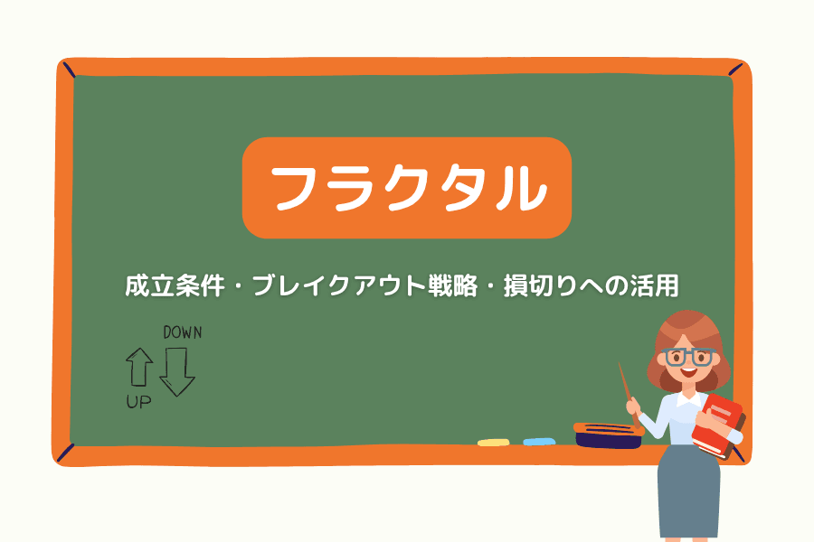 フラクタル（Fractals）とは？成立条件・ブレイクアウト戦略・損切りへの活用を徹底解説
